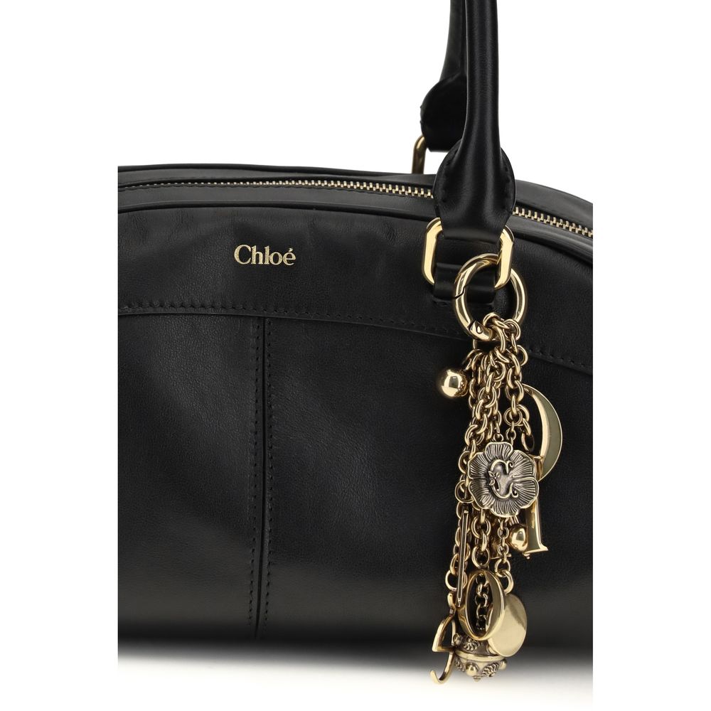 Chloé Black Calf Leather Bos Taurus Handbag - ClickThatClicks 