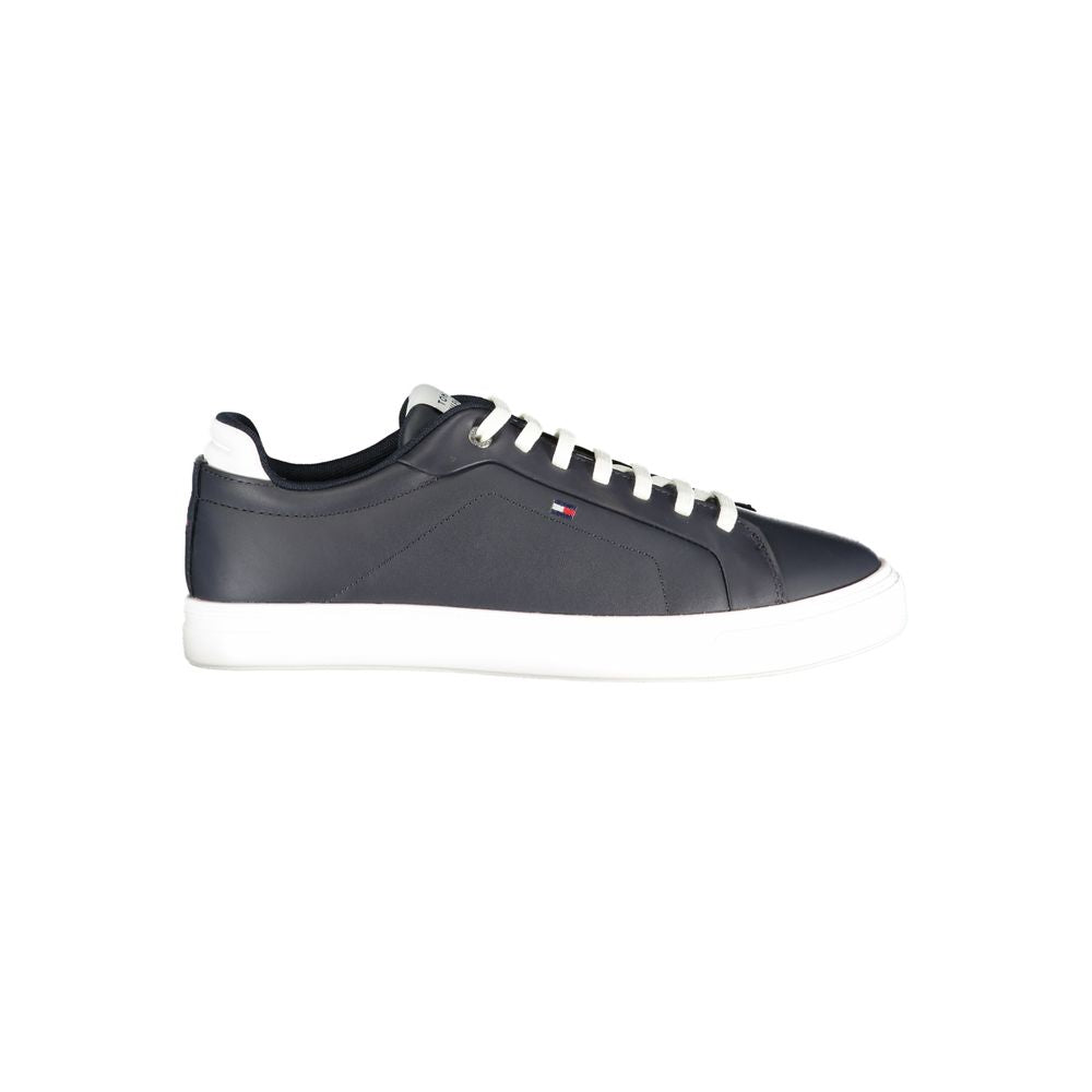 Tommy Hilfiger Blue Polyurethane Men Sneaker - ClickThatClicks 
