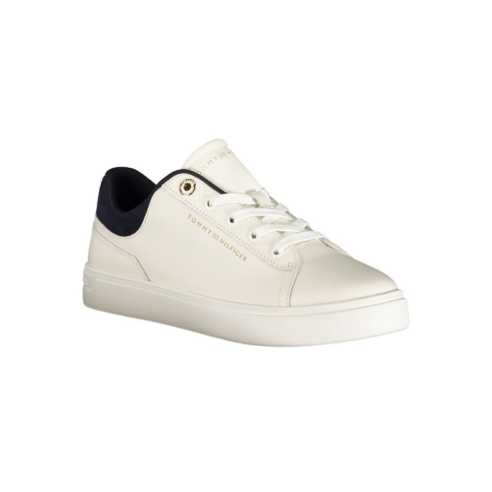 Tommy Hilfiger Bianco Poliuretano Donna Sneaker - ClickThatClicks 