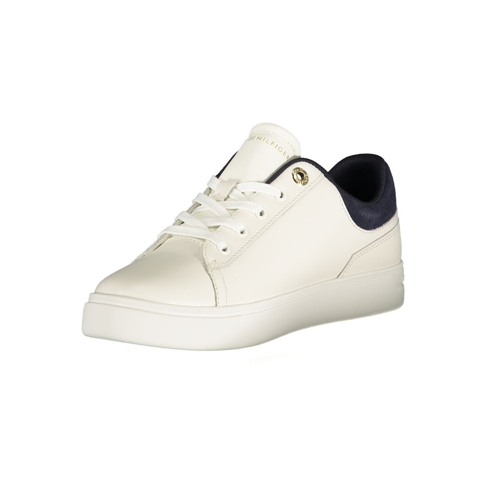 Tommy Hilfiger Bianco Poliuretano Donna Sneaker - ClickThatClicks 