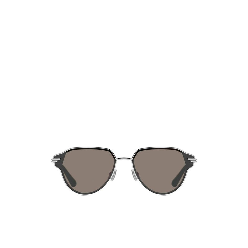 Bottega Veneta Silver Metal Sunglasses