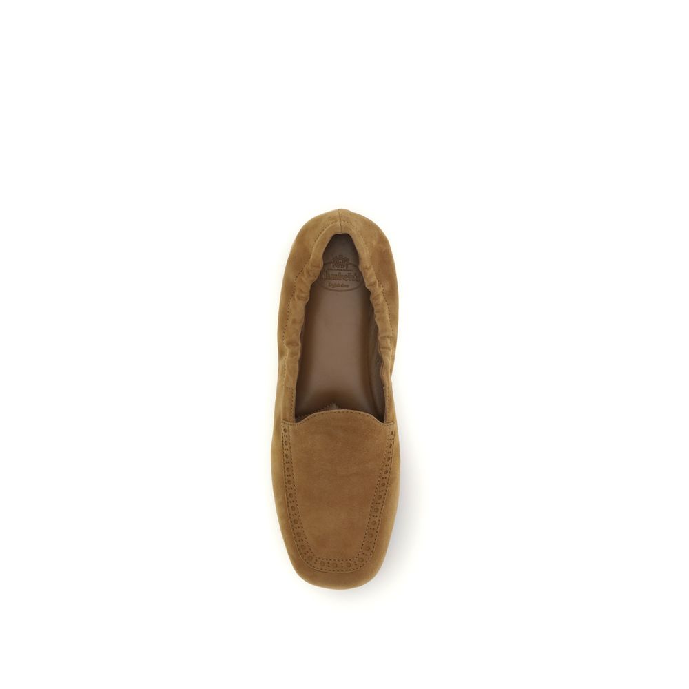 Church's Brown Calf Leather Bos Taurus Slip-On Loafers - ClickThatClicks 