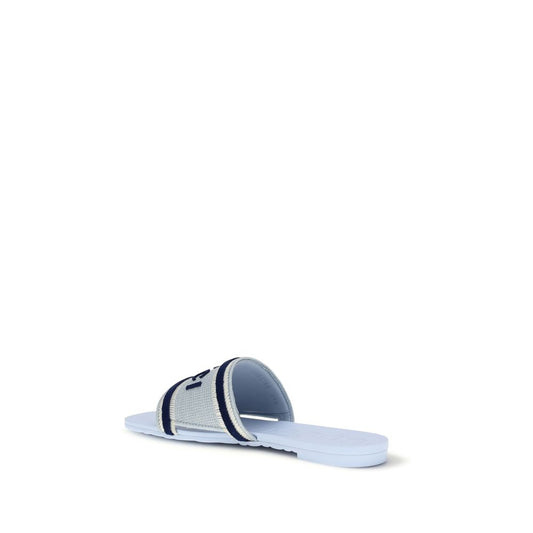 Gucci Blue Cotton Sandals - ClickThatClicks 