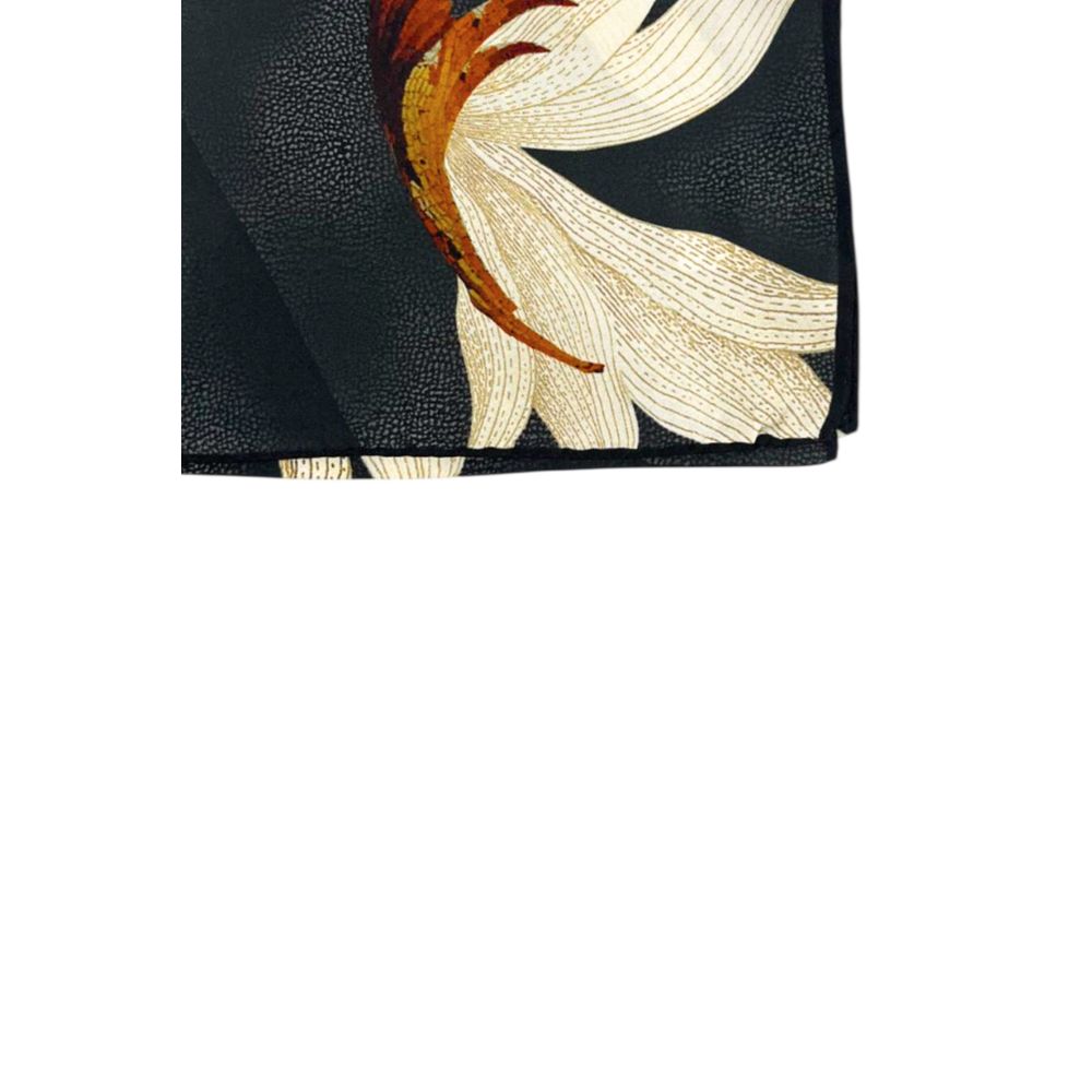 Borbonese Beige Silk Women Scarf - ClickThatClicks 
