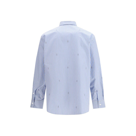 Gucci Blue Cotton Shirt