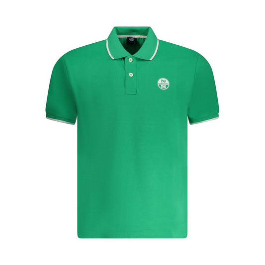 North Sails Verde Cotton Male Polo - ClickThatClicks 
