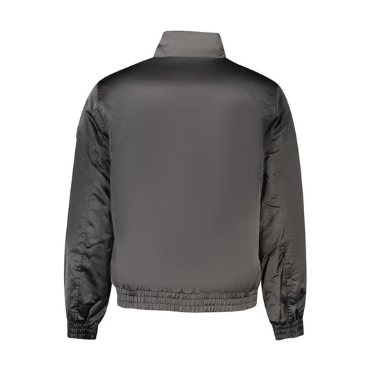 Calvin Klein Black Polyester Men Jacket - ClickThatClicks 