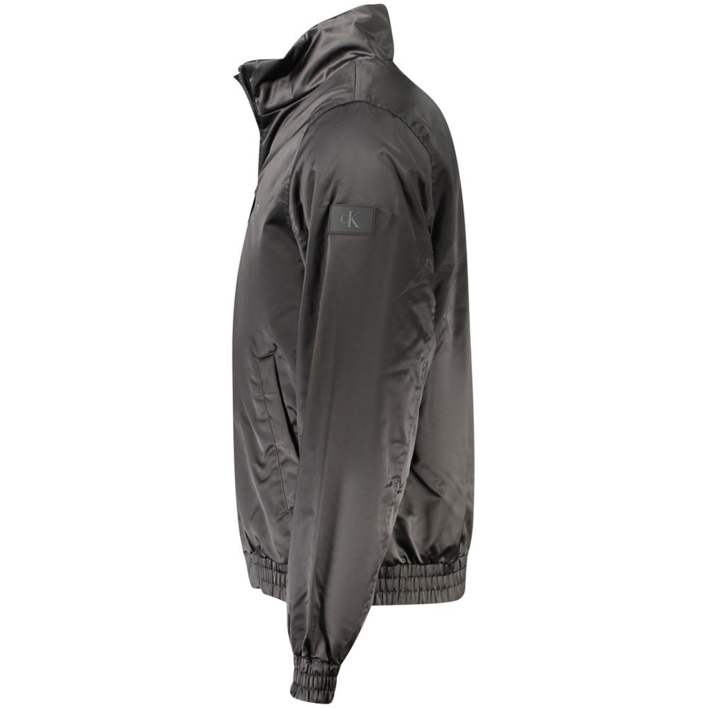 Calvin Klein Black Polyester Men Jacket - ClickThatClicks 