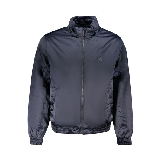 Calvin Klein Blue Polyester Men Jacket - ClickThatClicks 