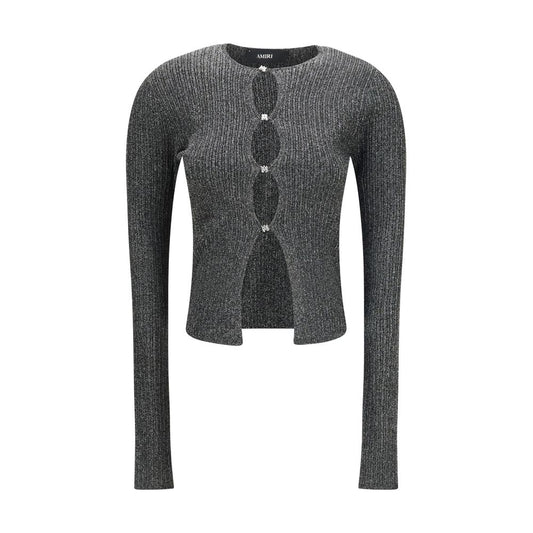 Amiri Black Viscose Cardigan - ClickThatClicks 