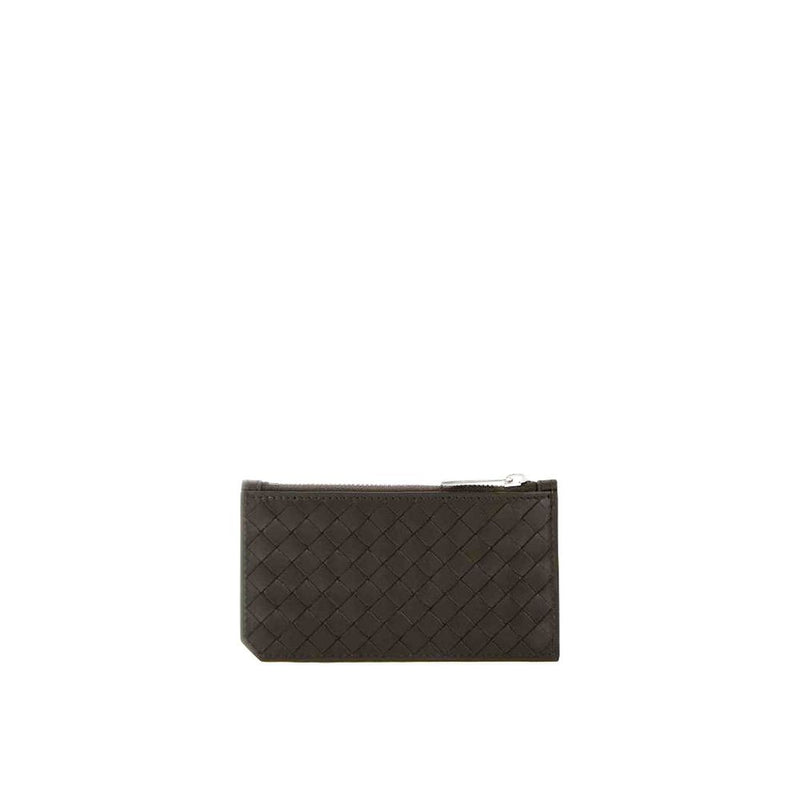 Bottega Veneta Brown Calfskin Cardholder