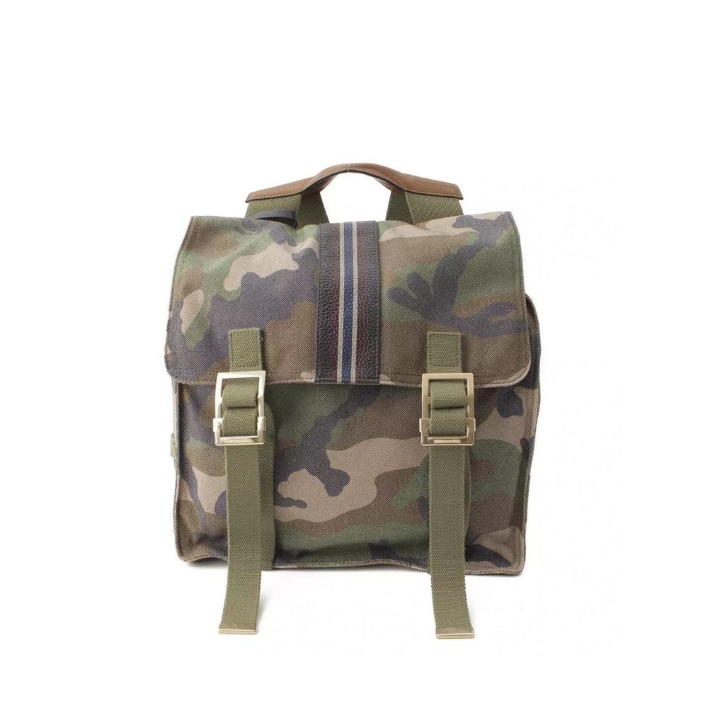 Valentino Bicolor Canvas Backpack