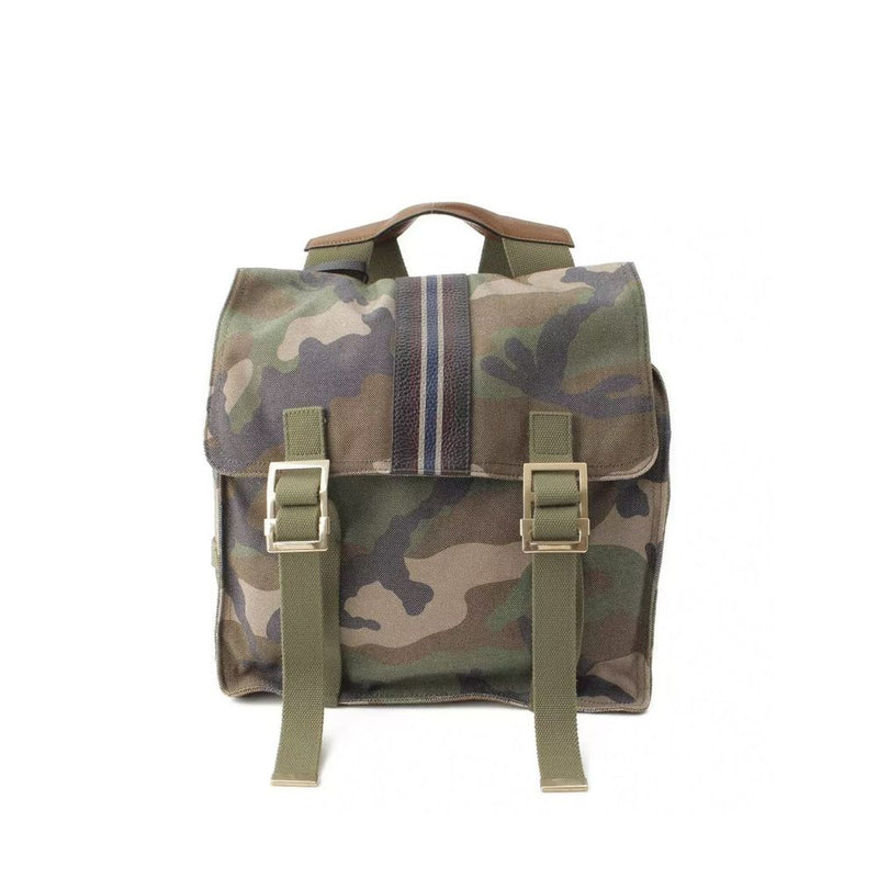 Valentino Bicolor Canvas Backpack