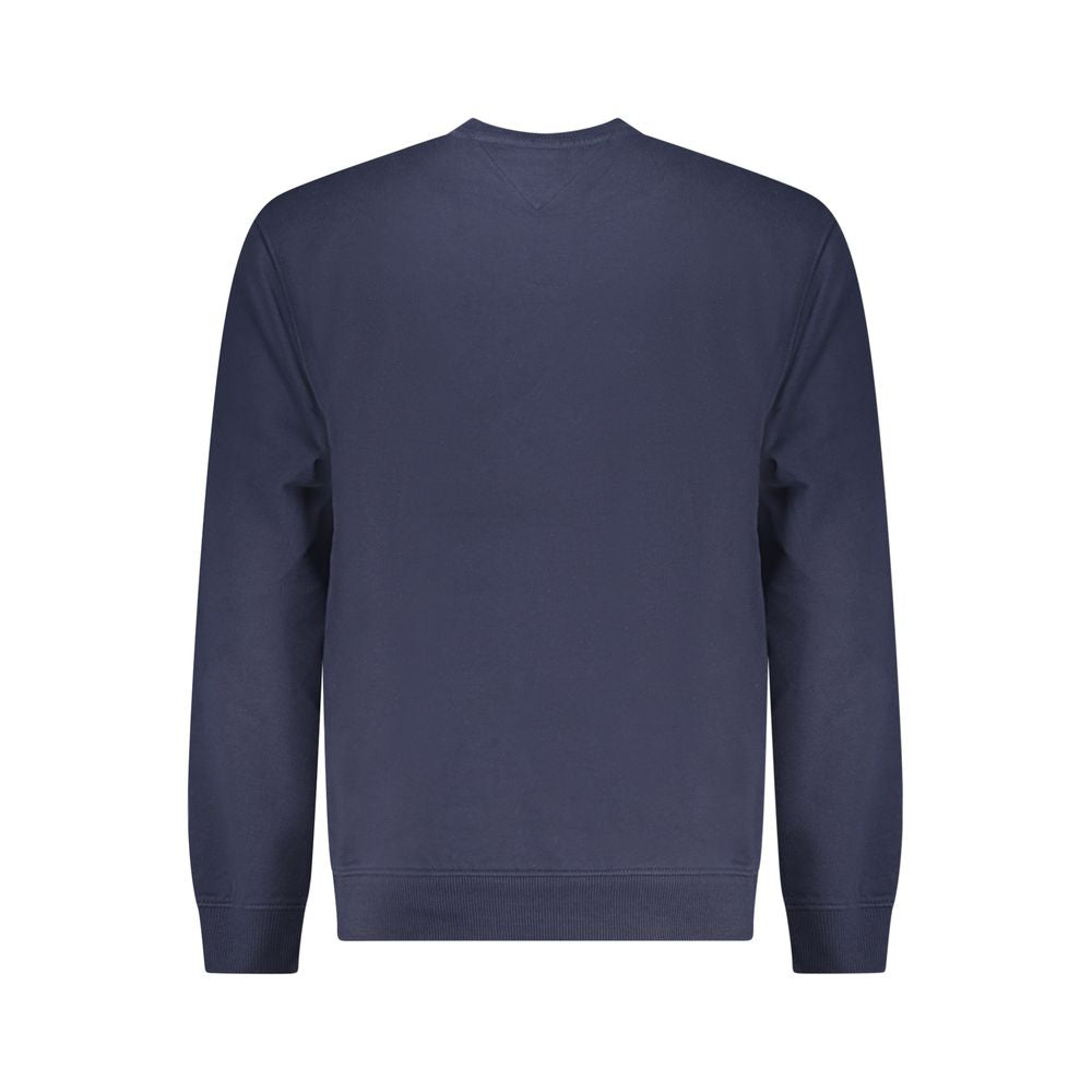 Tommy Hilfiger Blue Cotton Men Sweatshirt - ClickThatClicks 