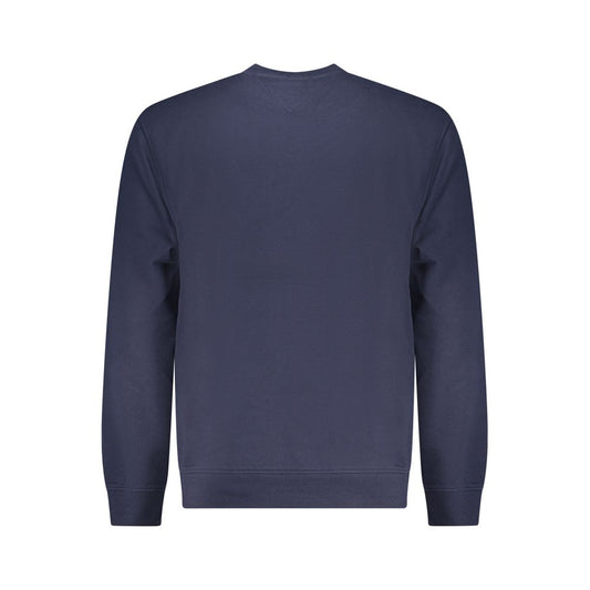 Tommy Hilfiger Blue Cotton Men Sweatshirt - ClickThatClicks 