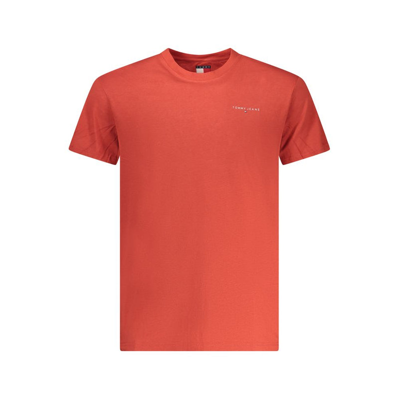 Tommy Hilfiger Rosso Cotton Men's T-Shirt