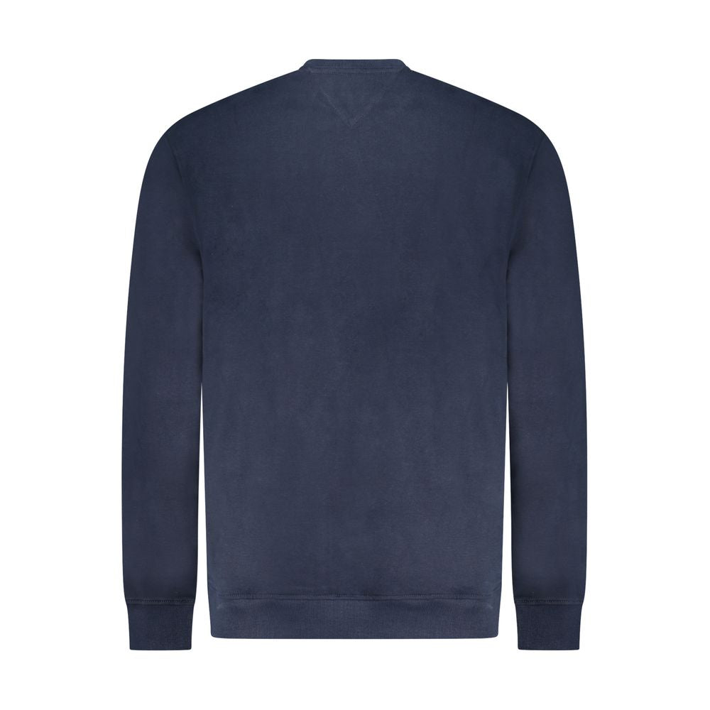 Tommy Hilfiger Blue Cotton Men Sweatshirt - ClickThatClicks 
