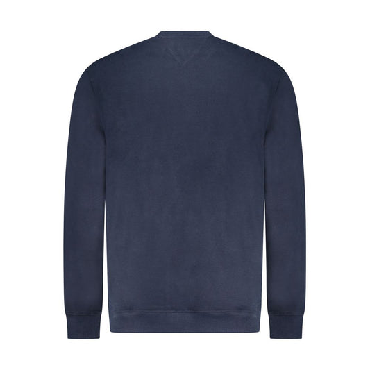 Tommy Hilfiger Blue Cotton Men Sweatshirt - ClickThatClicks 