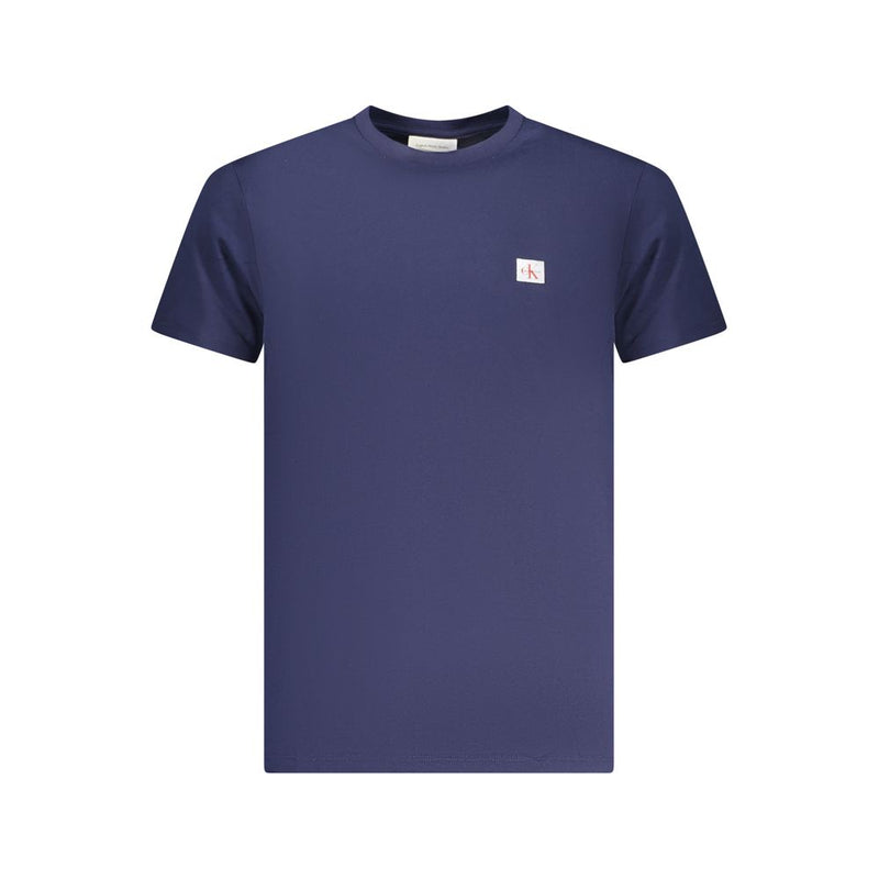 Calvin Klein Blue Cotton T-Shirt
