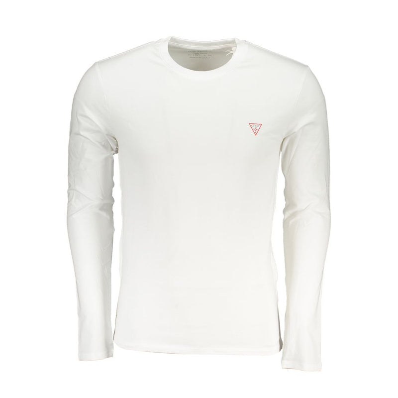 Guess Jeans White Cotton Men's T-Shirt
