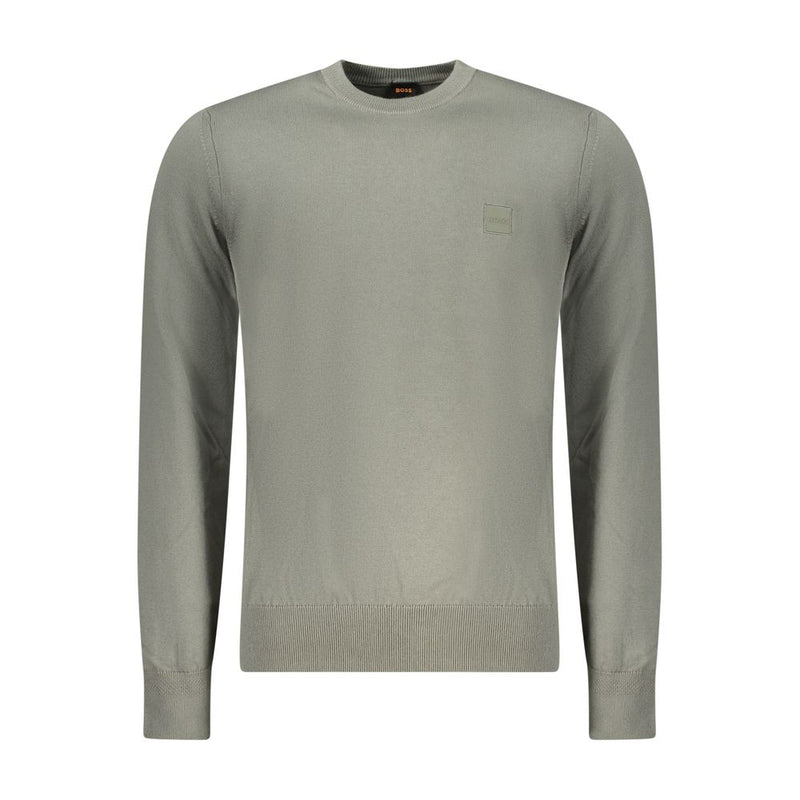 Hugo Boss Verde Cotton Men's Sweater