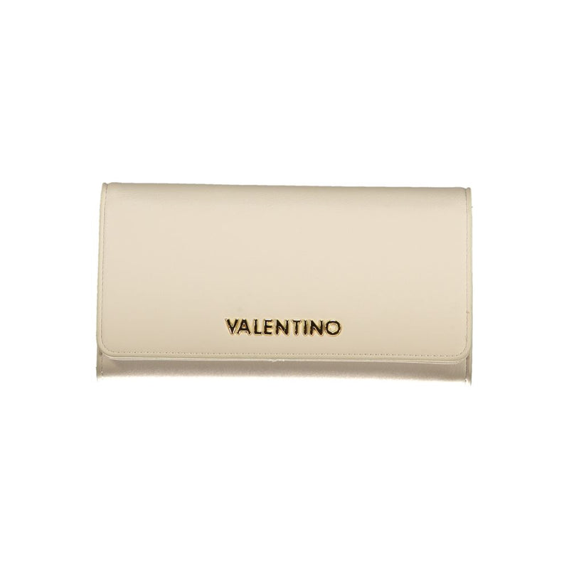 Mario Valentino Beige Polyurethane Women Wallet