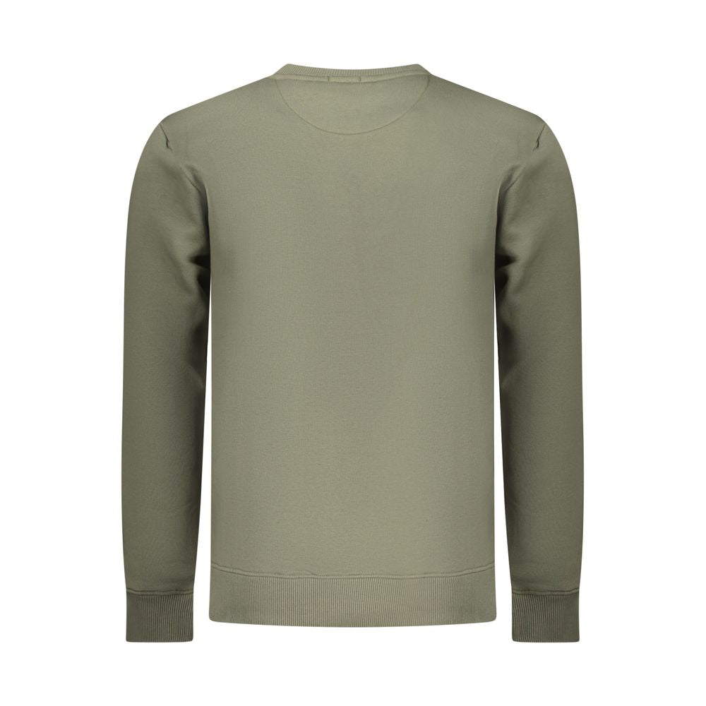 Coveri Moving Verde Cotton Men Sweatshirt - ClickThatClicks 