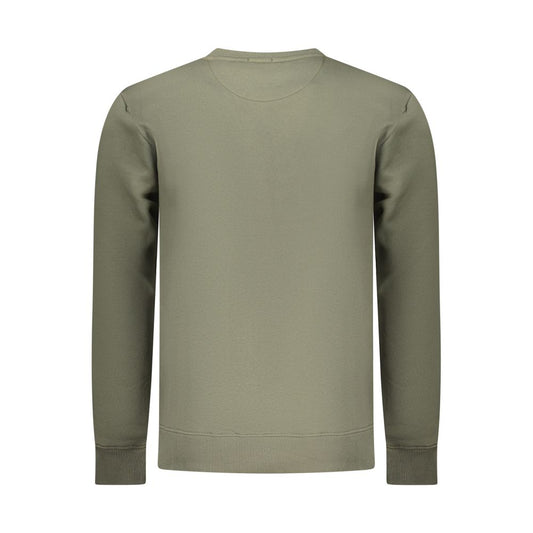 Coveri Moving Verde Cotton Men Sweatshirt - ClickThatClicks 