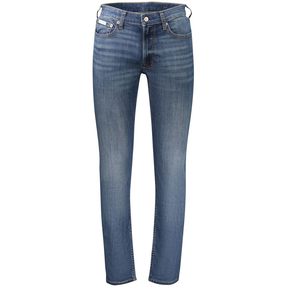 Calvin Klein Blue Cotton Men's Jeans - ClickThatClicks 