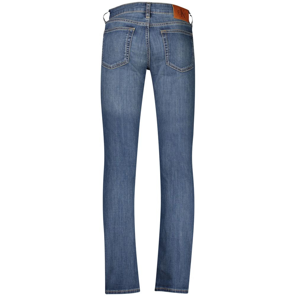 Calvin Klein Blue Cotton Men's Jeans - ClickThatClicks 