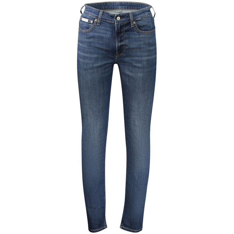 Calvin Klein Blue Cotton Men Jeans