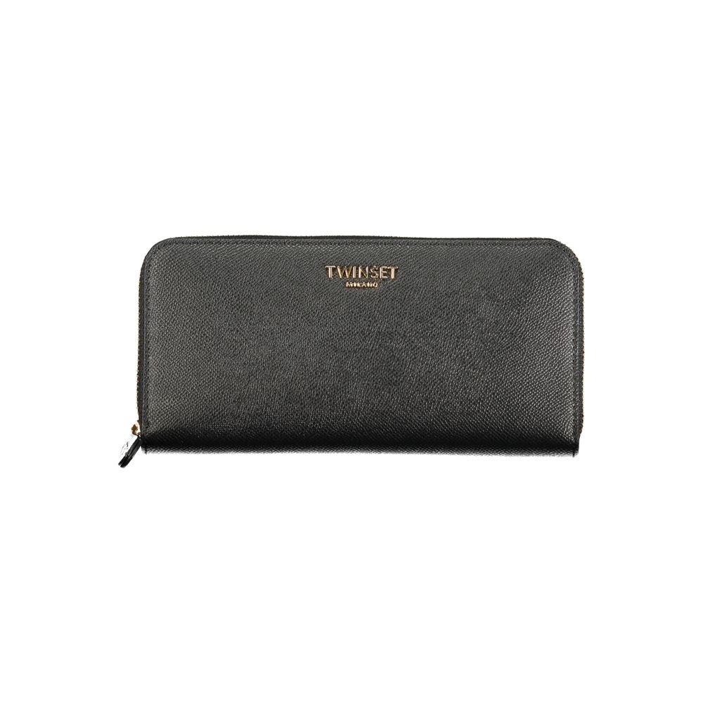 Twinset Nero Poliuretano Women Wallet - ClickThatClicks 