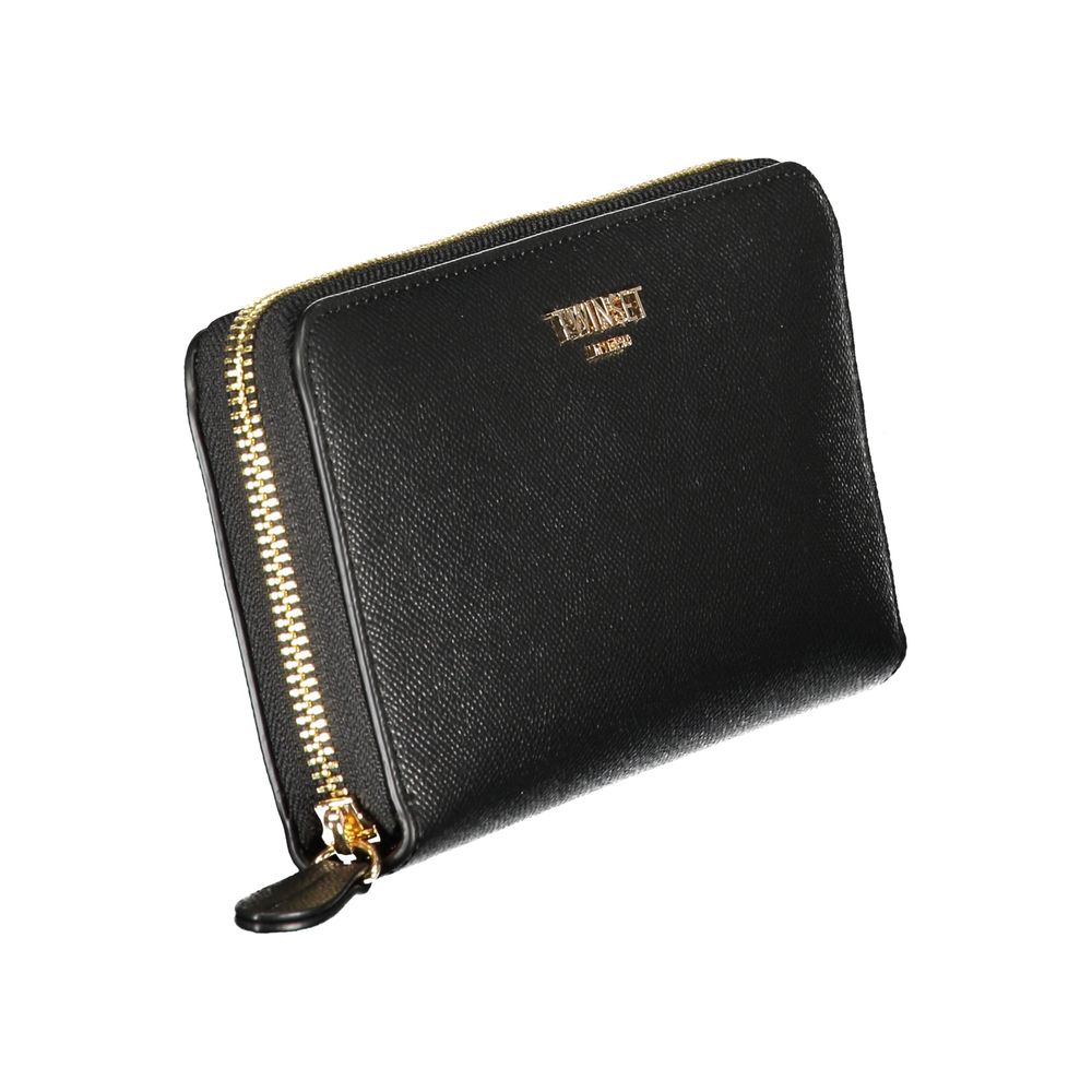 Twinset Nero Poliuretano Women Wallet - ClickThatClicks 