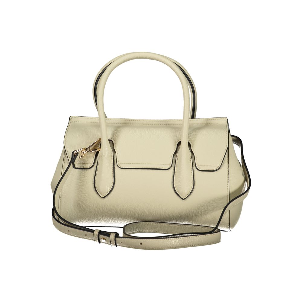 Twinset Beige Polyurethane Women Tote - ClickThatClicks 