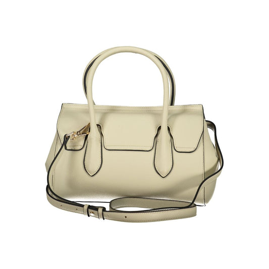 Twinset Beige Polyurethane Women Tote - ClickThatClicks 
