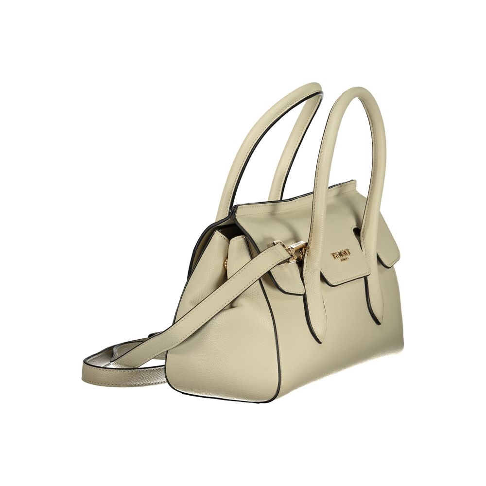 Twinset Beige Polyurethane Women Tote - ClickThatClicks 