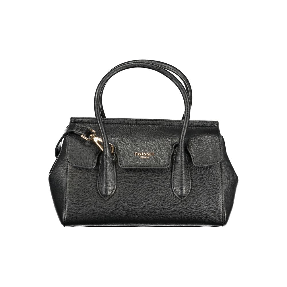 Twinset Nero Poliuretano Womens Handbag - ClickThatClicks 