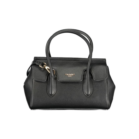 Twinset Nero Poliuretano Womens Handbag - ClickThatClicks 