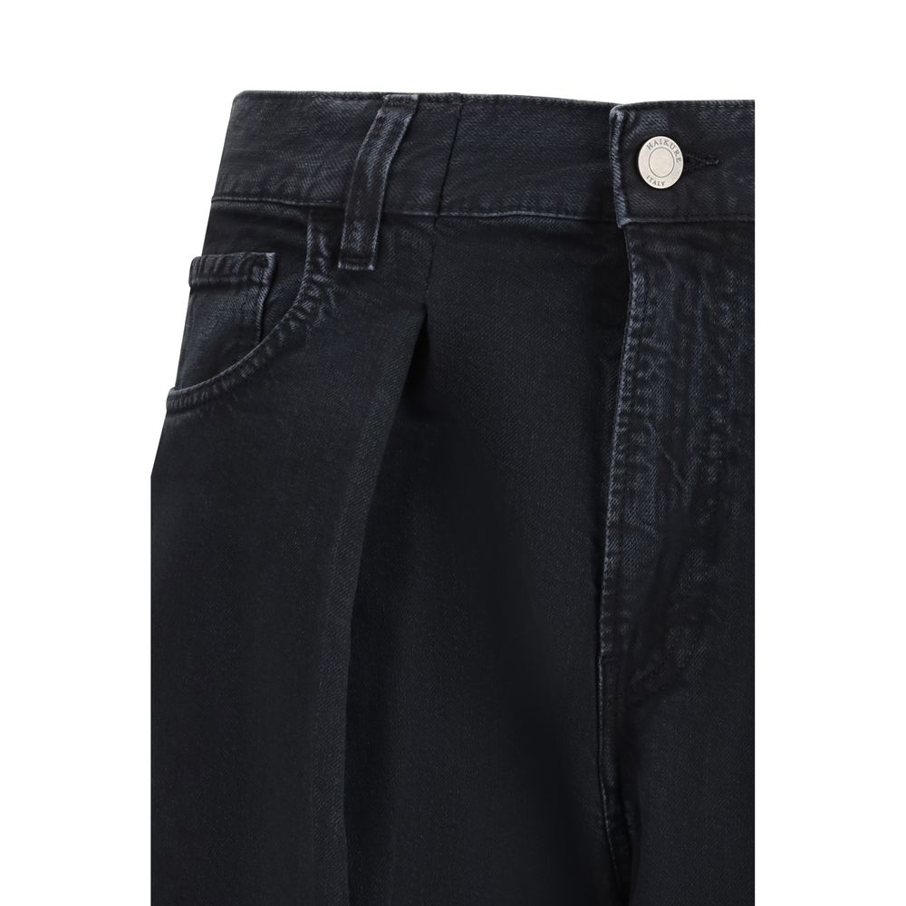 Haikure Black Cotton Jeans Denim - ClickThatClicks 