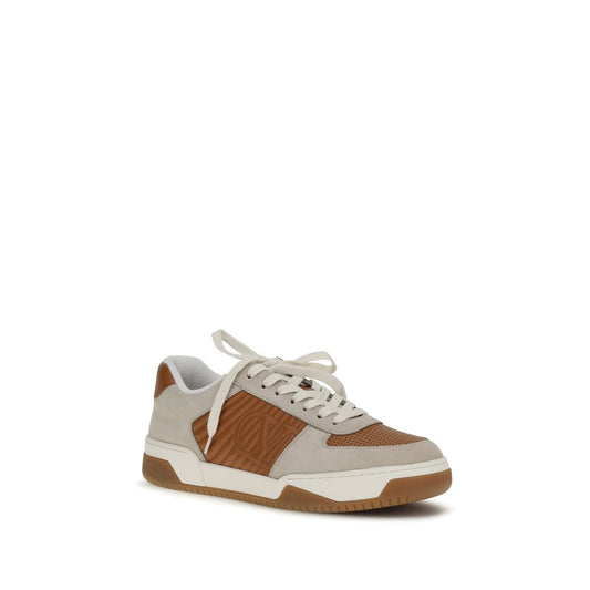 Valentino Garavani Multicolor Calf Leather Bos Taurus Athletic Sneakers - ClickThatClicks 
