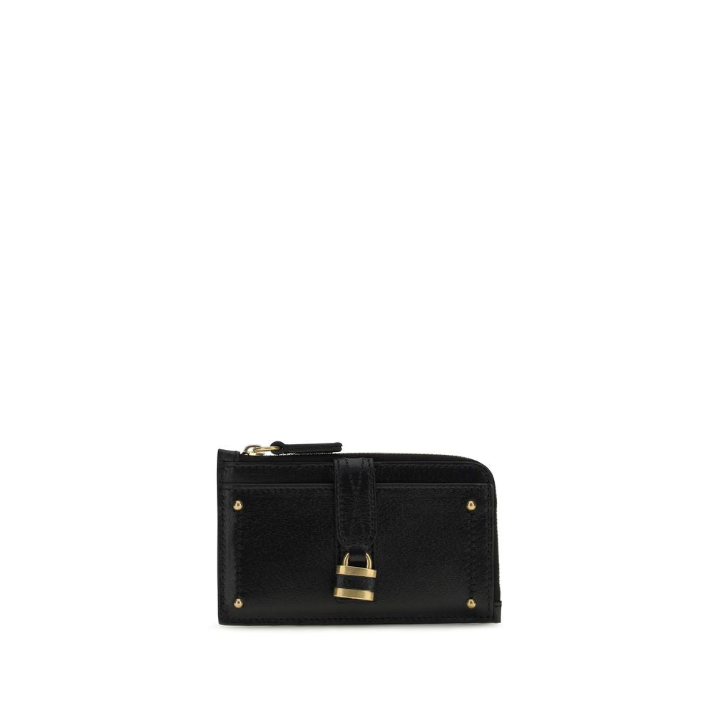 Chloé Black Calf Leather Bos Taurus Wallet - ClickThatClicks 