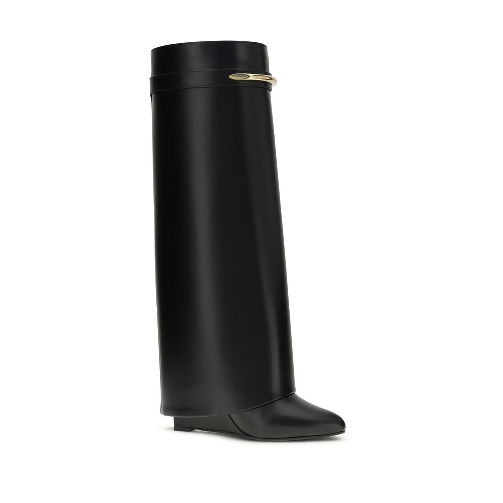 Givenchy Black Calf Leather Bos Taurus Boots - ClickThatClicks 