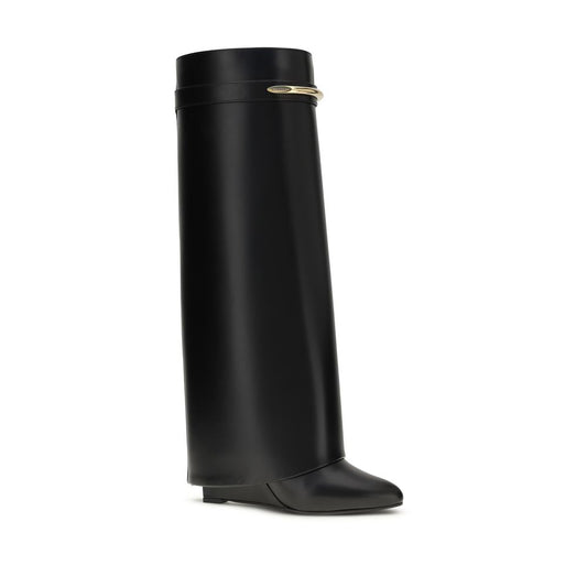 Givenchy Black Calf Leather Bos Taurus Boots - ClickThatClicks 