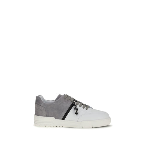 Moschino Multicolor Calf Leather Bos Taurus Low Top Sneakers - ClickThatClicks 