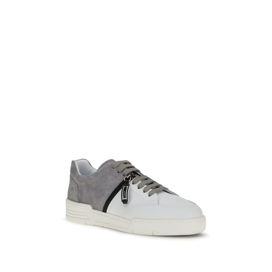 Moschino Multicolor Calf Leather Bos Taurus Low Top Sneakers - ClickThatClicks 
