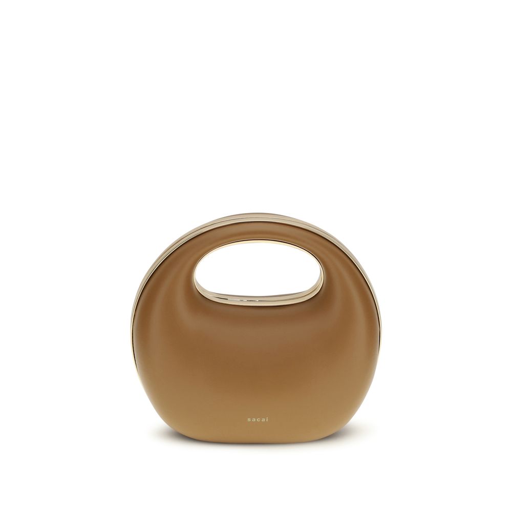 Sacai Brown Calf Leather Bos Taurus Handbag - ClickThatClicks 