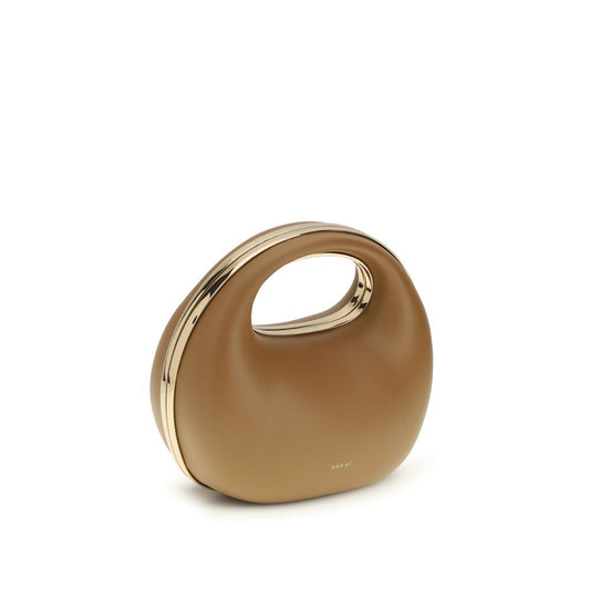 Sacai Brown Calf Leather Bos Taurus Handbag - ClickThatClicks 