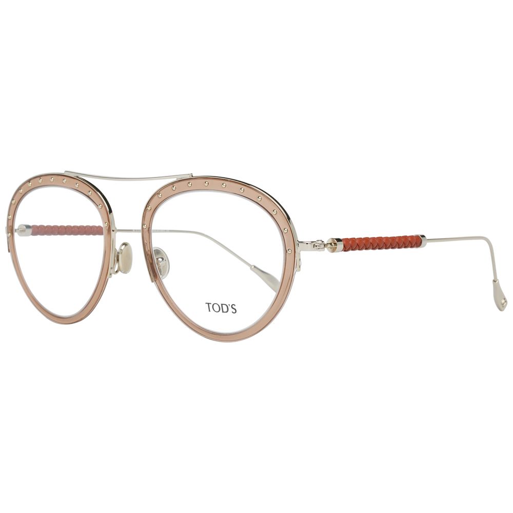Tod's Brown Metal & Plastic Glasses (Frames) - ClickThatClicks 