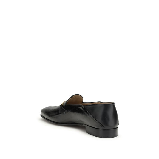 Valentino Garavani Black Hagfish Slip-On Loafers - ClickThatClicks 