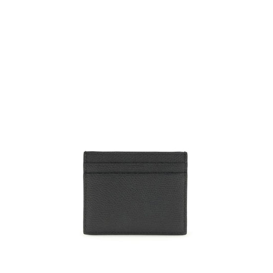 Valentino Garavani Black Calf Leather Bos Taurus Wallet - ClickThatClicks 